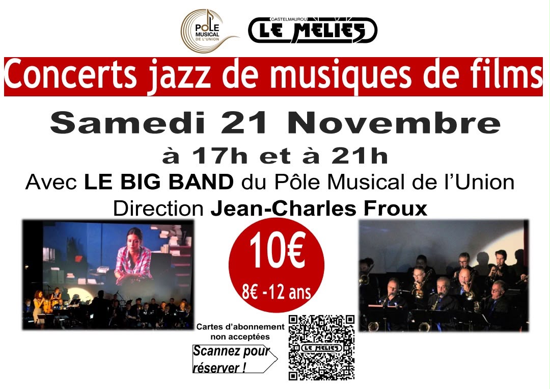 Concert au ciné du 21 novembre 2026